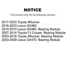Charger l'image dans la galerie, Rear Wheel Bearing Assembly Kit For Toyota 4Runner Lexus GX460 FJ Cruiser GX470