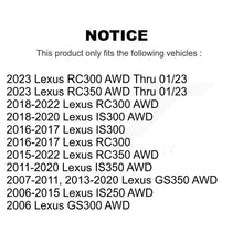 Charger l'image dans la galerie, Front Wheel Bearing And Hub Assembly Kit For Lexus IS250 GS350 IS300 IS350 GS300