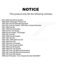 Charger l'image dans la galerie, Front Wheel Bearing Pair For Volkswagen Passat Audi A4 Quattro Allroad A6 S4 A8