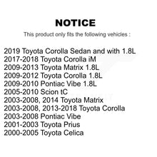 Charger l'image dans la galerie, Front Wheel Bearing Pair For Toyota Corolla Matrix Pontiac Vibe Scion tC Celica