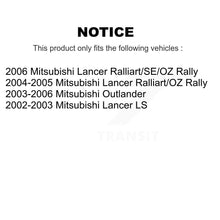 Load image into Gallery viewer, Front Wheel Bearing Pair For Mitsubishi Lancer Outlander