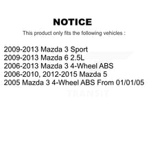 Charger l'image dans la galerie, Front Wheel Bearing Pair For Mazda 3 6 5 Sport