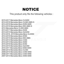 Load image into Gallery viewer, Front Wheel Bearing Pair For Mercedes-Benz C300 E350 GLK350 S550 E550 CLS550 AMG