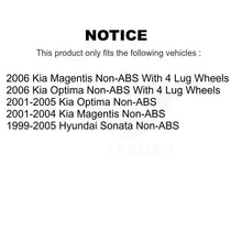 Load image into Gallery viewer, Rear Wheel Bearing And Hub Assembly Pair For Hyundai Sonata Kia Optima Magentis