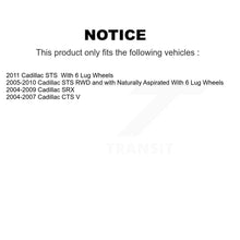 Load image into Gallery viewer, Rear Wheel Bearing And Hub Assembly Pair For Cadillac CTS SRX STS