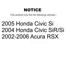 Charger l'image dans la galerie, Rear Wheel Bearing And Hub Assembly Pair For Honda Civic Acura RSX