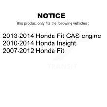Charger l'image dans la galerie, Rear Wheel Bearing And Hub Assembly Pair For Honda Fit Insight