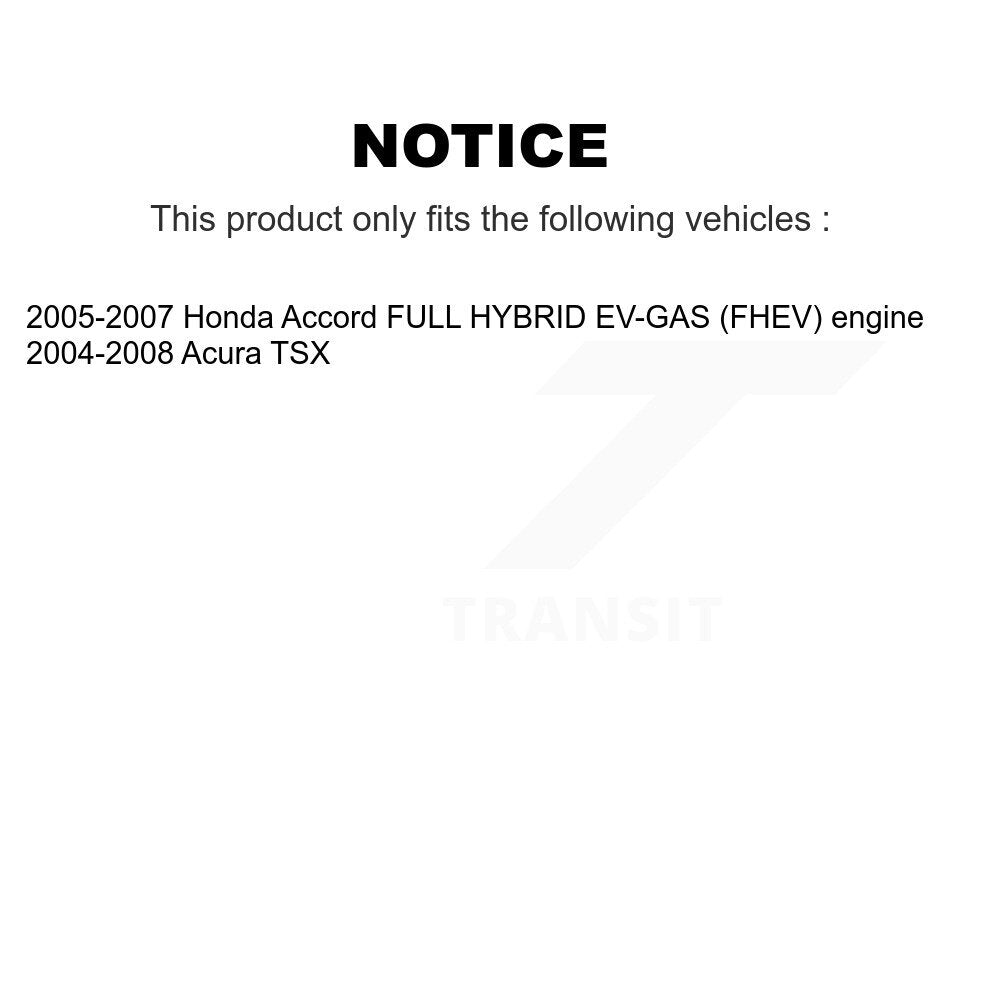 Rear Wheel Bearing And Hub Assembly Pair For Honda Accord Acura TSX