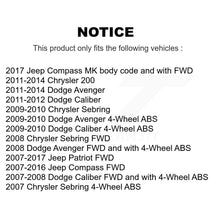 Load image into Gallery viewer, Rear Wheel Bearing Hub Assembly Pair For Jeep Dodge Patriot Chrysler Compass 200