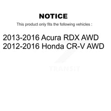 Charger l'image dans la galerie, Rear Wheel Bearing And Hub Assembly Pair For Honda CR-V Acura RDX AWD
