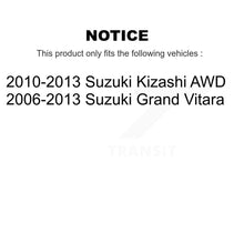 Load image into Gallery viewer, Rear Wheel Bearing And Hub Assembly Pair For Suzuki Grand Vitara Kizashi