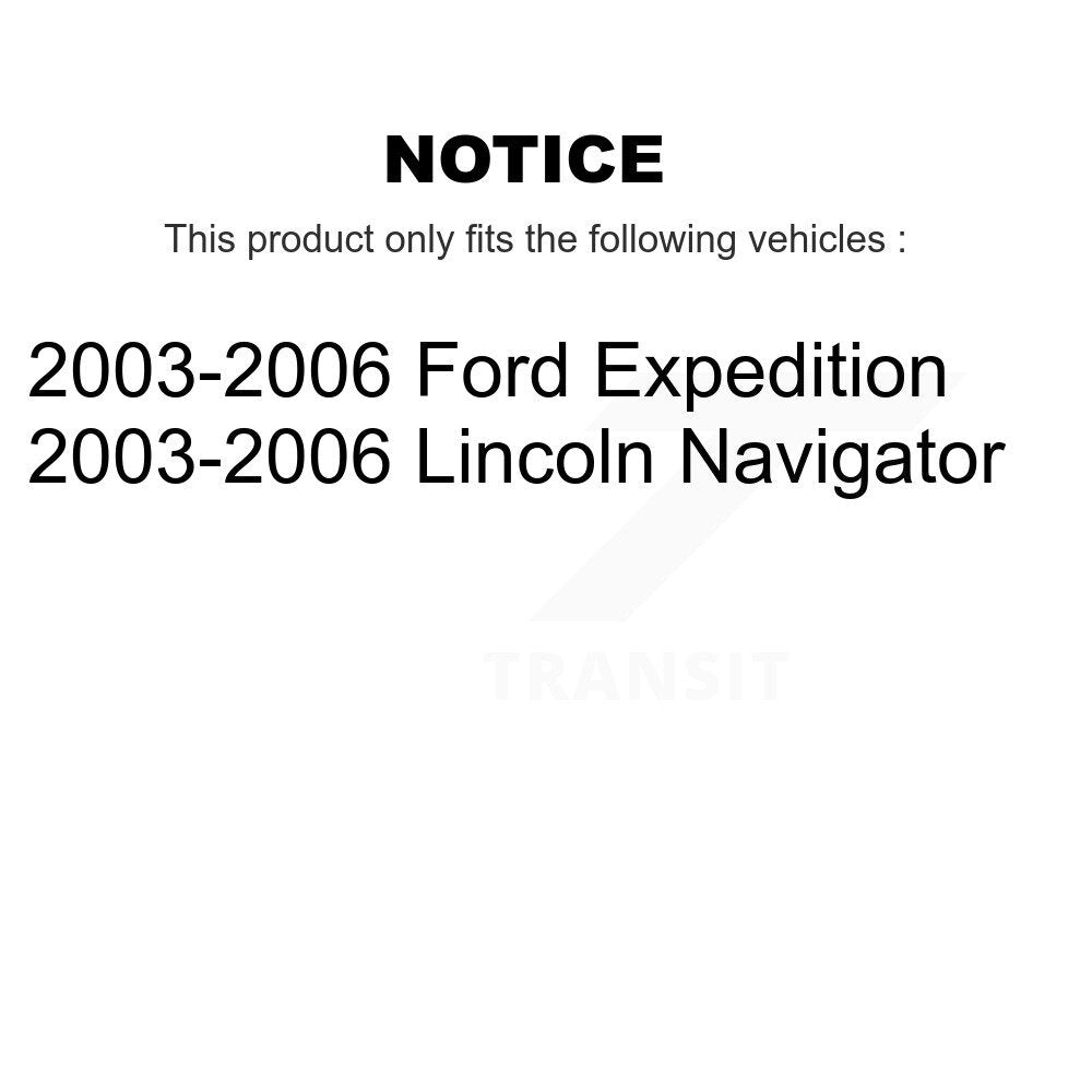 Rear Wheel Bearing And Hub Assembly Pair For Ford Expedition Lincoln Navigator