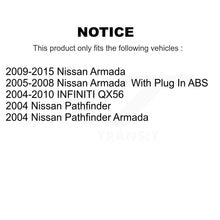 Load image into Gallery viewer, Rear Wheel Bearing Hub Assembly Pair For Nissan Armada INFINITI QX56 Pathfinder