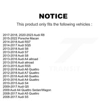 Charger l'image dans la galerie, Rear Wheel Bearing Assembly Pair For 2008 Audi A4
