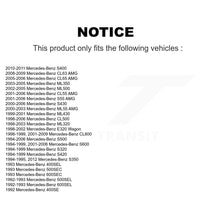 Charger l'image dans la galerie, Rear Wheel Bearing Pair For Mercedes-Benz E320 ML320 S500 S430 ML350 ML430 ML500
