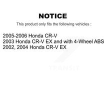 Charger l'image dans la galerie, Front Rear Wheel Bearing Kit For Honda CR-V