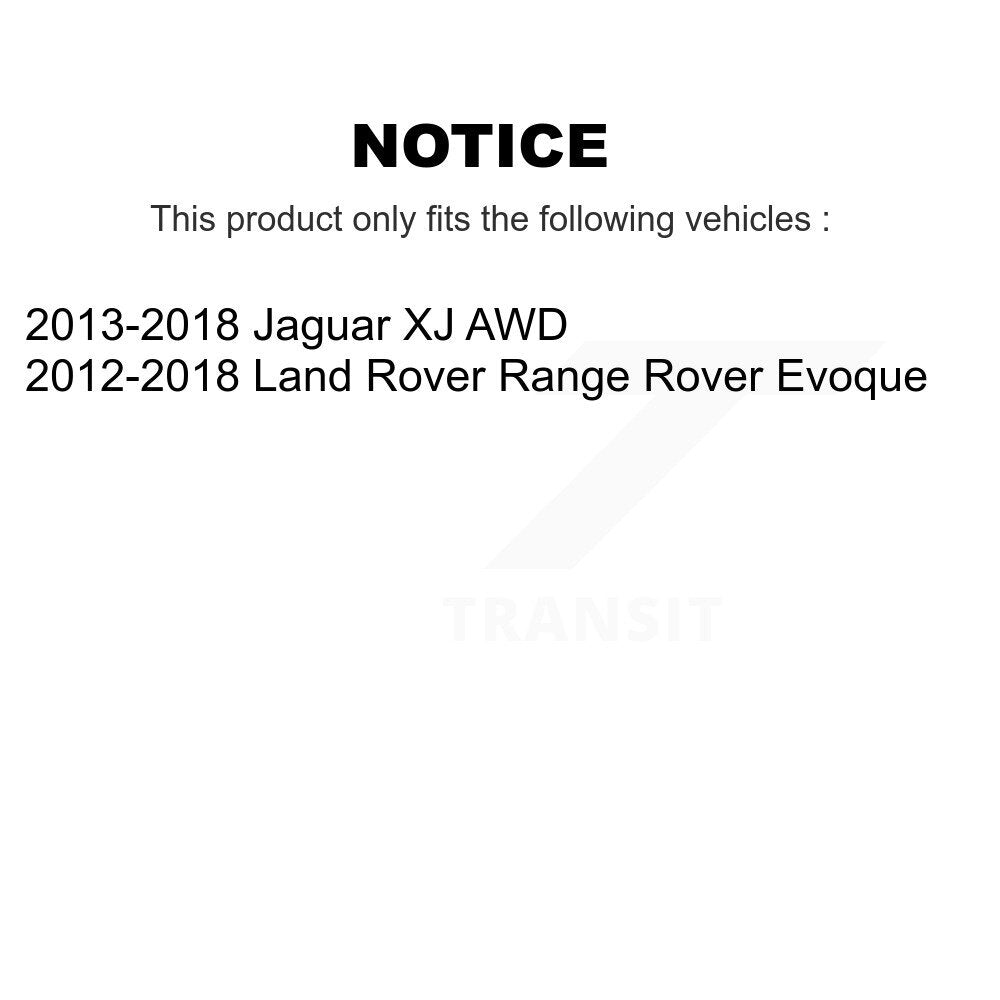 Front Rear Wheel Bearing Kit For Land Rover Range Evoque Jaguar XJ