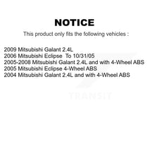 Load image into Gallery viewer, Front Rear Wheel Bearing &amp; Hub Assembly Kit For Mitsubishi Galant Eclipse
