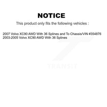 Charger l'image dans la galerie, Front Rear Wheel Bearing &amp; Hub Assembly Kit For Volvo XC90 AWD