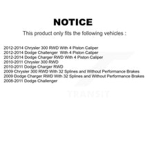 Charger l'image dans la galerie, Front Rear Wheel Bearing &amp; Hub Assembly Kit For Dodge Charger Chrysler 300