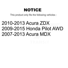 Load image into Gallery viewer, Front Rear Wheel Bearing &amp; Hub Assembly Kit For Honda Pilot Acura MDX ZDX