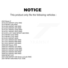Load image into Gallery viewer, Front Rear Wheel Bearing &amp; Hub Assembly Kit For INFINITI G37 Q50 G35 Nissan 370Z