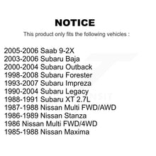 Load image into Gallery viewer, Front Inner Wheel Bearing &amp; Race Pair For Subaru Forester Impreza Outback Legacy