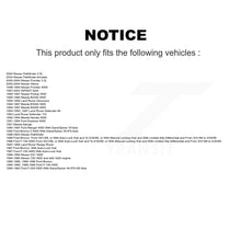 Charger l'image dans la galerie, Front Inner Wheel Bearing Race Pair For Ford Nissan F-150 Ranger Frontier Xterra