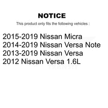 Load image into Gallery viewer, Rear Wheel Bearing Pair For Nissan Versa Note Micra