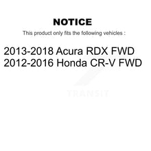 Load image into Gallery viewer, Rear Wheel Bearing And Hub Assembly Pair For Honda CR-V Acura RDX FWD