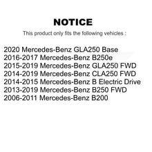 Load image into Gallery viewer, Rear Wheel Bearing Hub Assembly Pair For Mercedes-Benz CLA250 GLA250 B Electric