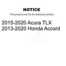Charger l'image dans la galerie, Front Wheel Bearing Pair For Honda Accord Acura TLX RLX
