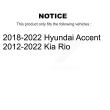 Load image into Gallery viewer, Front Wheel Bearing Pair For Kia Rio Hyundai Accent K70-101399