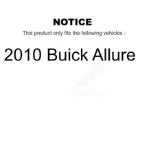 Charger l'image dans la galerie, Front Rear Wheel Bearing &amp; Hub Assembly Kit For 2010 Buick Allure