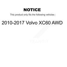 Load image into Gallery viewer, Front Rear Wheel Bearing &amp; Hub Assembly Kit For 2010-2017 Volvo XC60 AWD