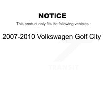 Load image into Gallery viewer, Front Rear Wheel Bearing &amp; Hub Assembly Kit For 2007-2010 Volkswagen Golf City K70-101446