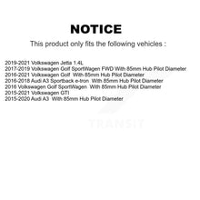 Load image into Gallery viewer, Front Rear Wheel Bearing Hub Assembly Kit For Volkswagen Jetta GTI Audi A3 Golf