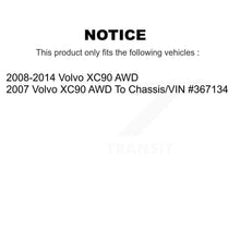 Charger l'image dans la galerie, Front Rear Wheel Bearing &amp; Hub Assembly Kit For Volvo XC90 AWD