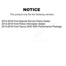 Load image into Gallery viewer, Front Wheel Bearing &amp; Hub Assembly Pair For Ford Taurus Police Interceptor Sedan