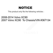 Charger l'image dans la galerie, Front Wheel Bearing And Hub Assembly Pair For Volvo XC90