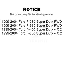 Load image into Gallery viewer, Front Wheel Bearing And Hub Assembly Pair For Ford F-250 Super Duty F-350 F-450