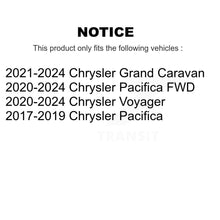 Load image into Gallery viewer, Front Wheel Bearing And Hub Assembly Pair For Chrysler Pacifica Voyager Grand