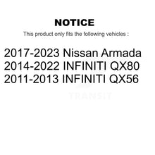 Load image into Gallery viewer, Rear Wheel Bearing And Hub Assembly Pair For INFINITI Nissan Armada QX80 QX56