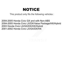 Load image into Gallery viewer, Front Rear Wheel Bearing And Hub Assembly Kit For Honda Civic