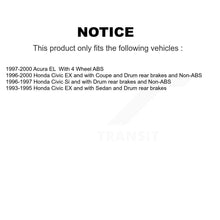 Load image into Gallery viewer, Front Rear Wheel Bearing And Hub Assembly Kit For Honda Civic Acura EL