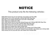Load image into Gallery viewer, Front Rear Wheel Bearing Hub Assembly Kit For Honda Civic Acura Integra del Sol