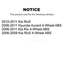 Load image into Gallery viewer, Front Rear Wheel Bearing And Hub Assembly Kit For Hyundai Accent Kia Rio Rio5