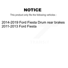 Load image into Gallery viewer, Front Rear Wheel Bearing And Hub Assembly Kit For 2011-2013 Ford Fiesta