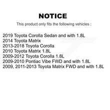 Load image into Gallery viewer, Front Rear Wheel Bearing Hub Assembly Kit For Toyota Corolla Matrix Pontiac Vibe