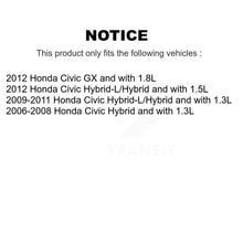 Charger l'image dans la galerie, Front Rear Wheel Bearing And Hub Assembly Kit For Honda Civic